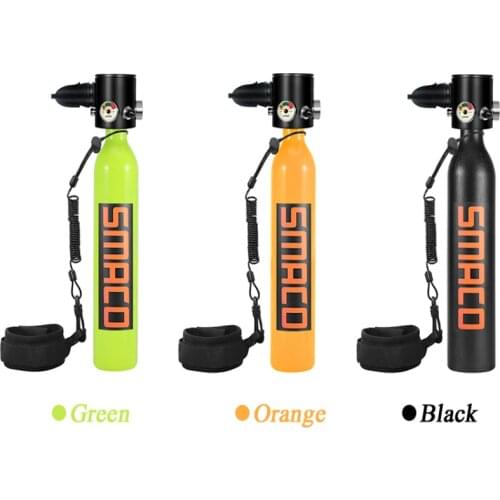 Smaco Scuba Diving Tank Oxygen Cylinder Air Tank Scuba Respirator Refill Adapter Snorkeling Breathing Equipment Дайвинг Танк