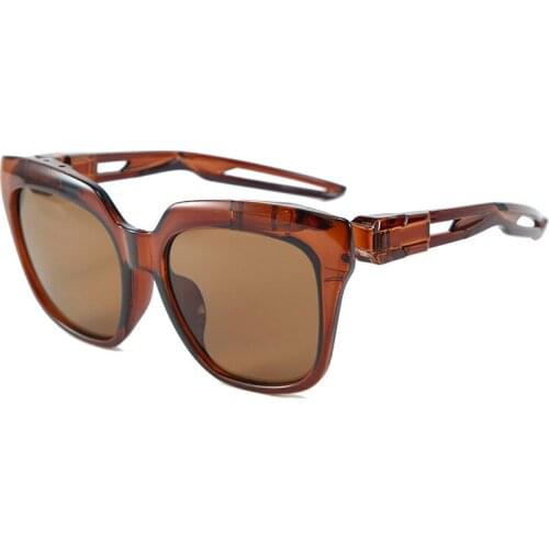 Oversize Sunglasses Women Vintage Square Onepiece Sun Glasses for Men Outdoor Goggles Luxury Shades 2143DF