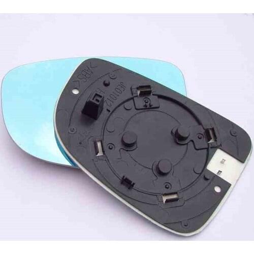 Wide View Rear View Mirror Glass Blue Auto Dimming Heated Side Wing Mirror Glass with LED Turn Indicator for Mazda 3 Axela
