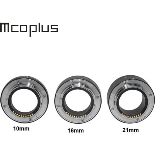 Mcoplus Auto Focus Macro Extension Tube Ring for Fujifilm X /FX Mount XT3 XT30 XT4 XT20 X-E3 X-A7 X-A5 X-H1 XPRO 2 3 X-A3 X-T100