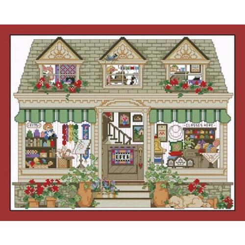 Cross stitch shop patterns Counted Cross Stitch 11CT 14CT 18CT DIY Chinese Cross Stitch Kits Embroidery Needlework Sets
