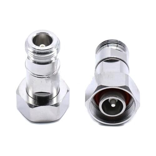 High Quality Mini Din 4.1-9.5 Male To N Female Jack RF Coaxial Adapter Connector 50ohm