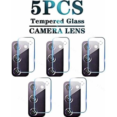 5pcs Protective Glass For Samsung Galaxy S20 FE Glass Camera Protector On For Samsung S20FE Safety Front Screen Tempered Film