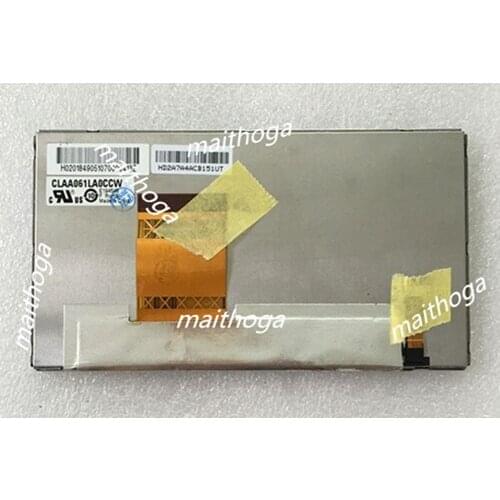 CPT 6.1 inch TFT LCD Screen CLAA061LA0CCW 800(RGB)*480 WVGA