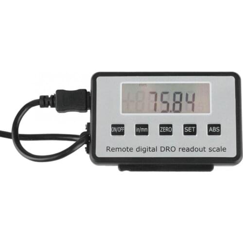 0-150mm Digital LCD High Precision Aluminum Alloy Displacement scale for Milling Machine Lathes Woodworking Tools