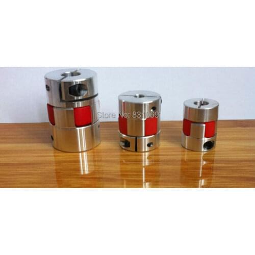 1Pcs BF 8mm x 12mm 8mm to 12mm D30 L42 Flexible Coupling Plum Coupling CNC Shaft Coupler Encoder Connector Brand New