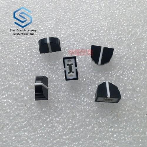 10pcs 100% new Black DBX2231 equalizer push cap 11mmx9mm hole 4mm potentiometer push knob cap