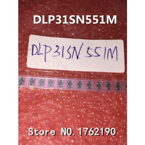 100PCS/LOT Filter DLP31SN551ML2L 1206 550R 100mA 16V Signal Common Mode Choke Coils for Signals
