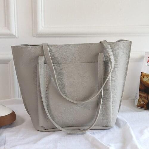 4 Pcs Set Women Shoulder Crossbody Bag Handbag Wallet PU Leather Fashion for Travel New