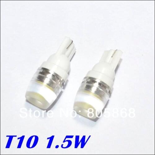 Car Lamp T10 1.5w Lens Led Clearance Light/ Instrument Bulb/ Signal Lights/ Reading Lighting/ Dome Lamps/ W5w led light