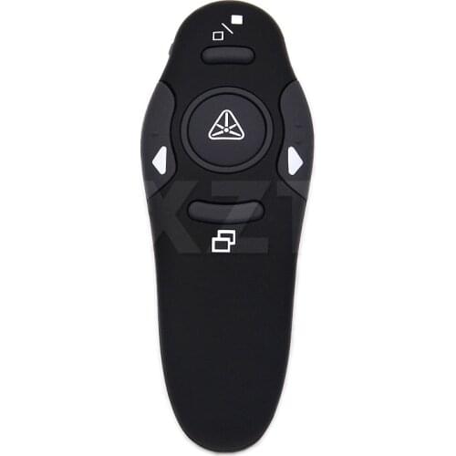 2.4GHz USB Wireless Presenter Red Laser Pointer PPT Remote Control Pointer Pen for PowerPoint Presentation for Teacher Office