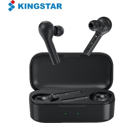 KINGSTAR T5 Wireless Bluetooth Headphones Touch Control Earphones 3D Stereo HD Calling Earbuds Sports Headsets with Microphone