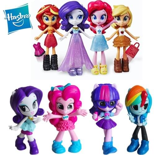 Hasbro My Little Pony Xiaoma Baoli Toy Xiaoma Country Girl Ever-changing Mini New Fashion Doll Decoration Doll Hand-made Toy