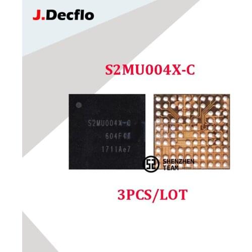 JDecflo 3Pcs/Lot PMIC S2MU004X-C S2MU004X For Small Power IC Samsung A720F A720 A520 A320 Integrated Circuit IC de Carga Circuto