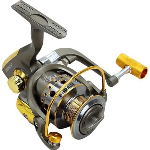 JC Spinning Reel 5.1:1 10BB Series 1000-7000 Metal Spool Carp Fishing Reel China Fishing Equipment Feeder Wheel