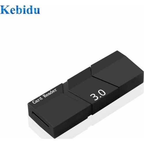 KEBIDU High Speed USB 3.0 SD / TF Card Reader Micro SD Card Reader Smart Card Reader for Phone PC Computer