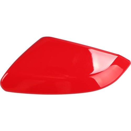 Red Left Side Mirror Cap Cover Replacement Shell Plastic Car Fit for Honda Civic 10th 2016 2017 2018 2019 2020