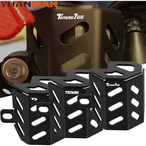 For Yamaha Tenere 700 T7 Rally Motorcycle Front Rear Brake Fluid Reservoir Cap Cover Guard Protector XTZ700 XT700Z TX690Z XTZ690