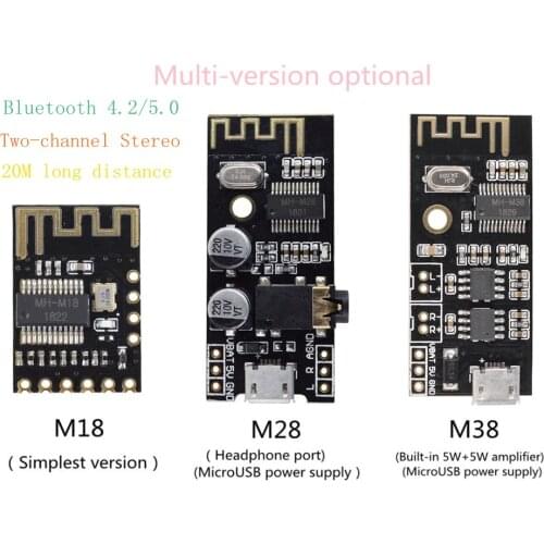 MH-MX8 Wireless Bluetooth MP3 Audio Receiver Board Module BLT 4.2 Lossless Decoder DIY Kit High Fidelity HIFI M18 M28 M38