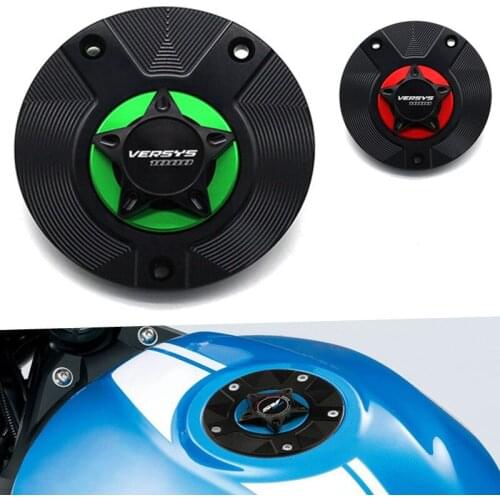 For Kawasaki VERSYS 1000 Versys1000 KLZ1000 2012-2016 Motorcycle Modified CNC Fuel Gas Tank Cover Fuel Tank Cap