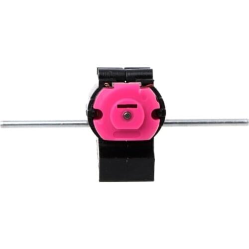 2021 New Double Shaft Bevel Angle Gear Motor Suit Worm Reducer 3-6V DIY Parts