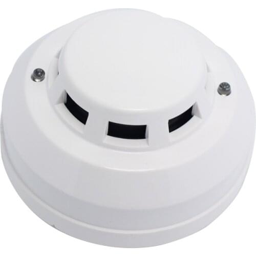 12V DC wired smoke detector optoelectirc sensor use to check fire or anti something burning connect to wired zone