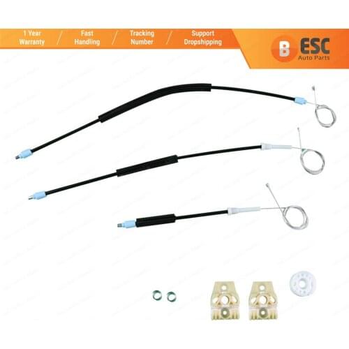 ESC Auto Parts EWR810 Electrical Power Window Regulator Repair Kit Front Right Door for VW Passat B6 2005-2009 Ship From Turkey