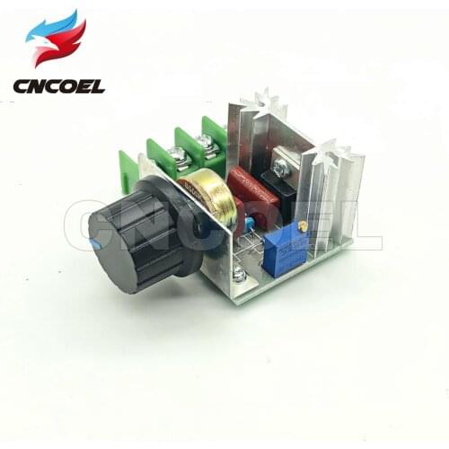 AC 220V 2000W SCR Voltage Regulator Dimming Dimmers Motor Speed Controller Thermostat Electronic Voltage Regulator Module