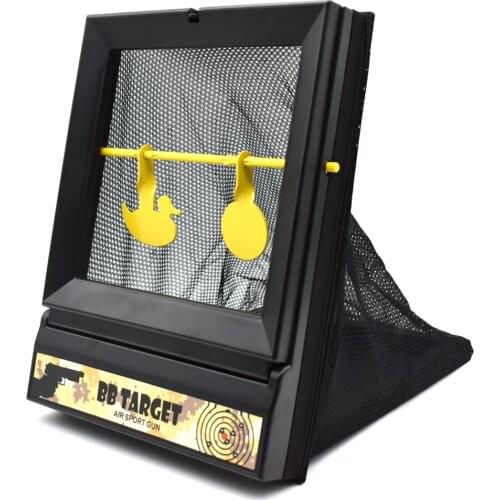 Airsoft Shooting Tracking Target Tactical Hunting Self Resetting Target with Pellet Trap for BB Gun / Plastic Bullet Paintball