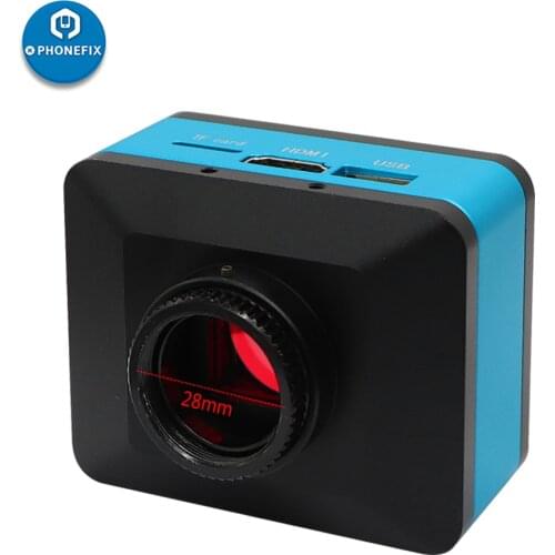 SONY 4K Ultra HD 60fps HDMI USB output industrial Trinocular Stereo C mount microscope camera for phone motherboard repair