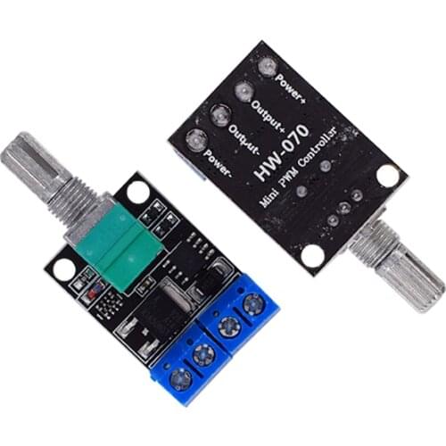 High Linearity 5V 9V 12V 10A PWM DC Motor Speed Controller LED Dimmer Dimming Module Adjustable Speed Regulator Control Switch