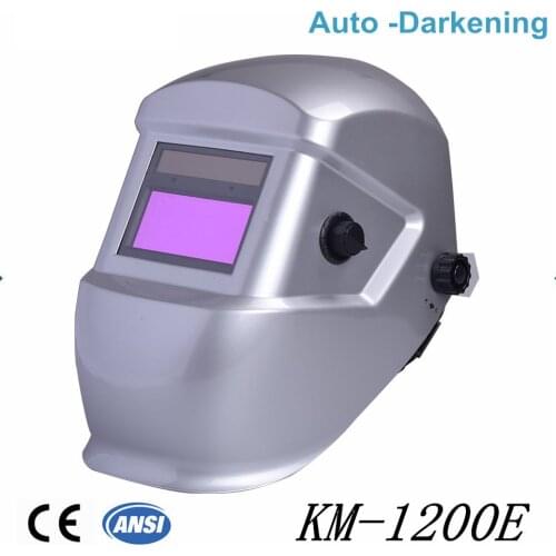 Auto Darkening Welding Helmet Solar Li Battery Supply Outside Control