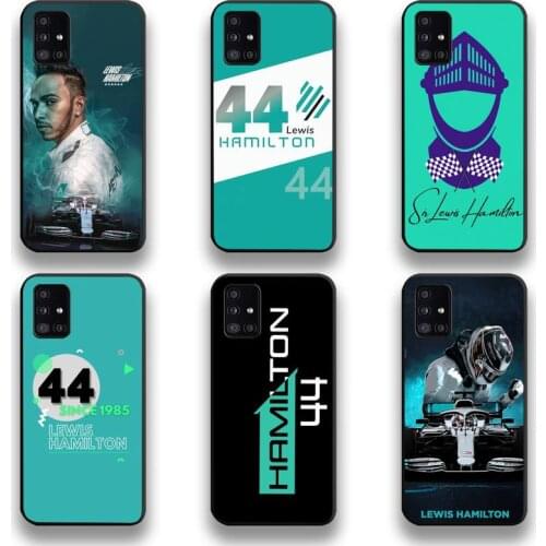 F1 Lewis Hamilton 44 Phone Case For Samsung Galaxy A21S A01 A11 A31 A81 A10 A20E A30 A40 A50 A70 A80 A71 A51