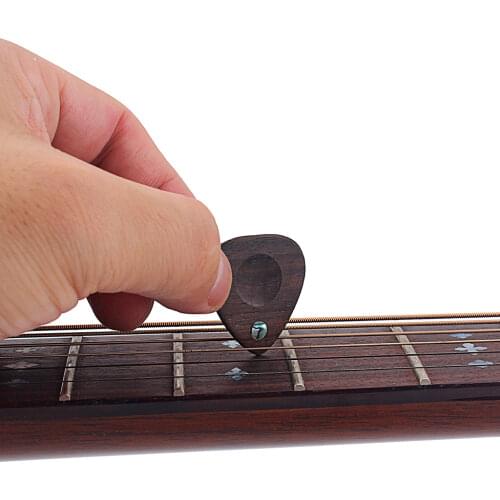 Rosewood Wooden Guitar Picks 3 of your choice