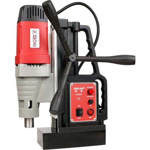 Drill Tapping Drill Attack Machine Adjustable Speed Forward and Reverse Electric Drill Magnetic Drill Suction Iron 220V
