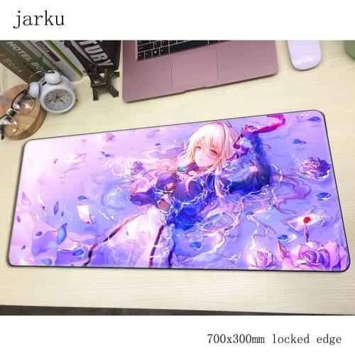 Violet evergarden mousepad gamer 700x300X3MM gaming mouse pad large best notebook pc accessories laptop padmouse ergonomic mat