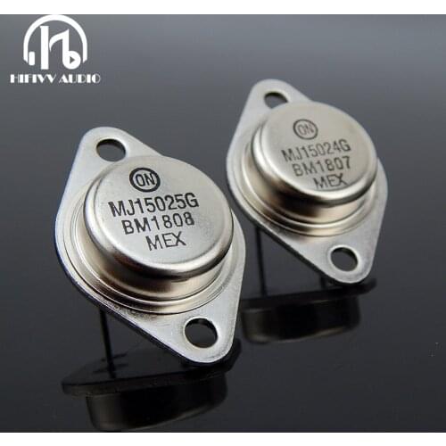 MJ15024G MJ15025G new original Precision matching Field effect power tube MJ15024 MJ15025 IC chip HIFI audio amplifier