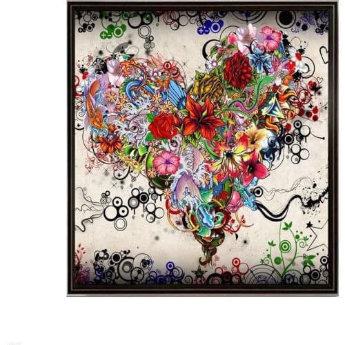 Special Heart Shaped Diamond Painting 5D DIY Full Drill Diamond Paintings Colorful Home Bedroon Decor Craft Art 2020 New 15