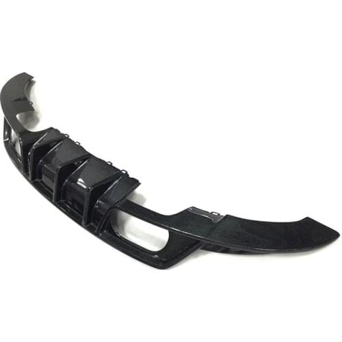 Suitable For Audi 15-17 Tt Ordinary Carbon Fiber Lip Car Refitting Rear Spoiler Diffuser