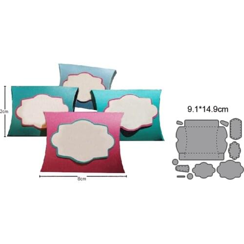 2021 New Cutting Dies 3D Box Bag Metal Cutting Dies Cut Die Mold Scrapbooking Paper Craft Knife Mould Blade Punch Stencils Dies