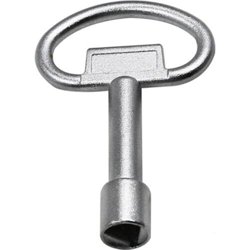 Alloy Triangular Key Switch Plumber Wrench for Electrical Cupboard Cabinet Home Accessories