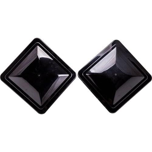 Universal Black ABS RV Replacement Roof Vent Lid Cover for Camper Trailer