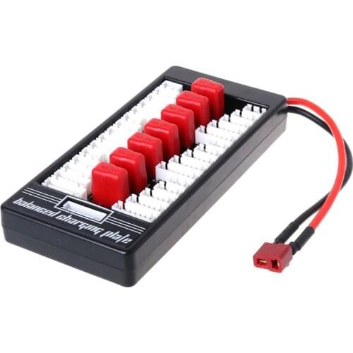 High Quality 2S-6S Lipo Parallel Charging Board Charger Plate T Plug for Imax B6 B6AC B8 6in1 D08A