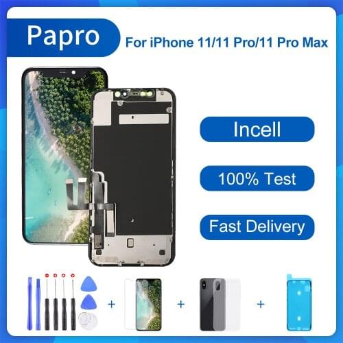 Grade AA++ For iPhone 11 11Pro 11Pro Max LCD Display Digitizer Assembly Replacement With 3D Touch Screen No Dead Pixel With Gift