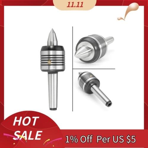 1pc Long Nose MT2 Live Center Precision 55-60HRC/45-50HRC 0.0002" Accuracy Morse Taper Bearing For Lathe Turning Tool
