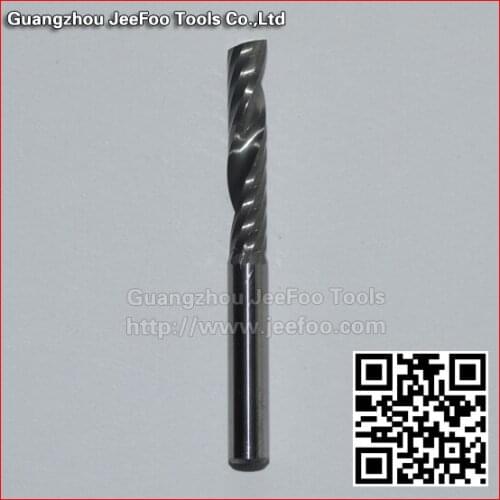 5*22 Single Flutes Sprial Carbide Drill Bits Micro Engraving CNC Carbide Endmill Making Hole