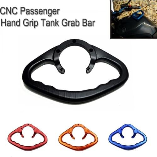 For Yamaha MT09 FZ-09 MT07 YZF R1 R6 FZ1 Accessories CNC Passenger Handgrips Hand Grip Tank Grab Bar Handles Armrest FZ MT 09