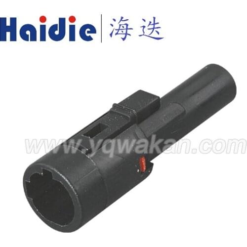Free shipping 5sets 1pin Plastic Waterproof Jacket, Connector DJ7013Y-2.3-11
