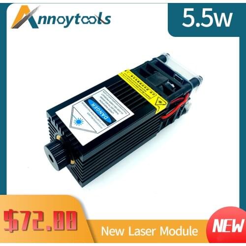 5500MW Laser Module CNC Laser diode 5.5W output power Laser Engraver to cut wood 3mm for CNC milling machine