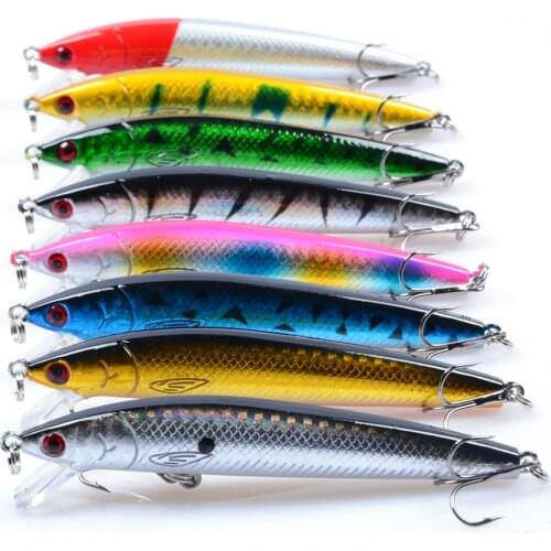 LEOSPORT Fishing Lure Hard Bait 9.5cm 9g Minnow Crankbait Wobblers Peche Bass Artificial Baits Pike Carp Lures Swimbait